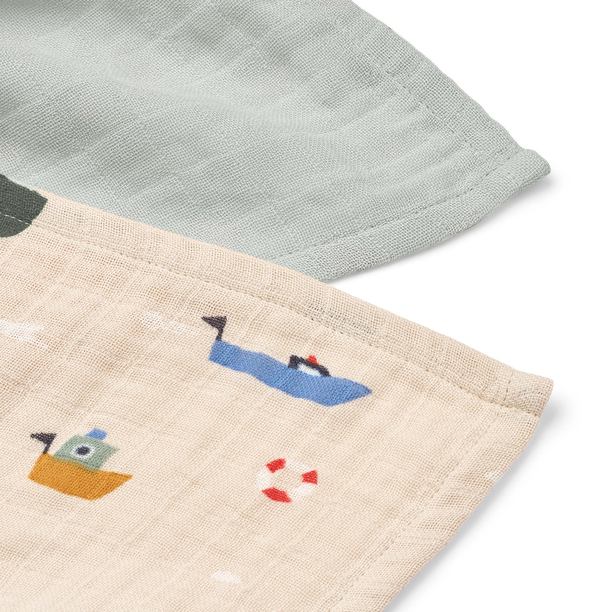 Mulltücher Set Lewis Sailing / Dove Blue