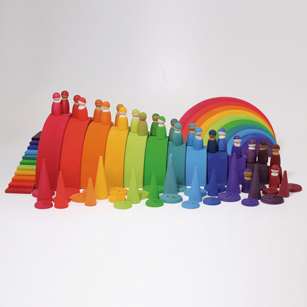 Regenbogen Bauplatten