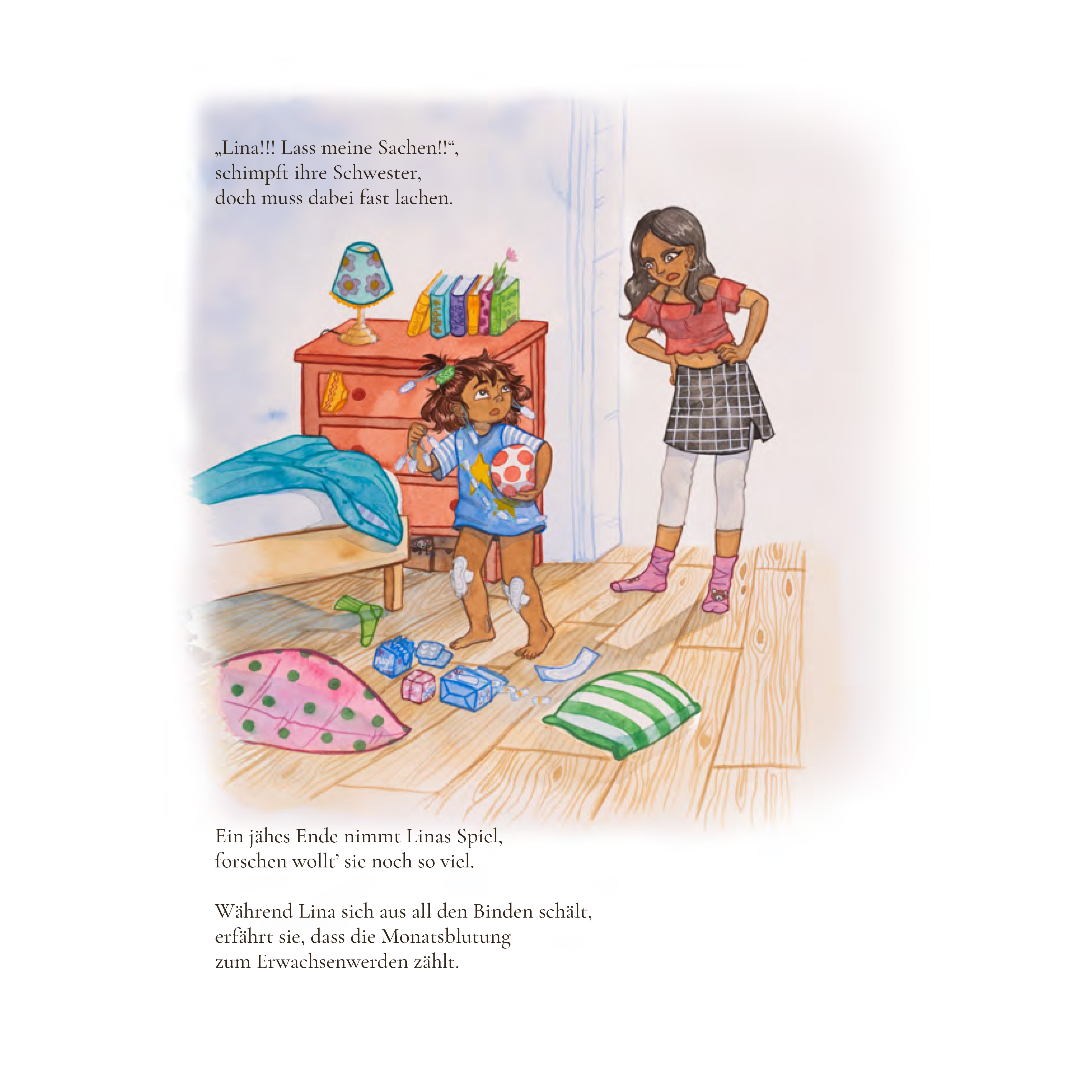 Lina, die Entdeckerin