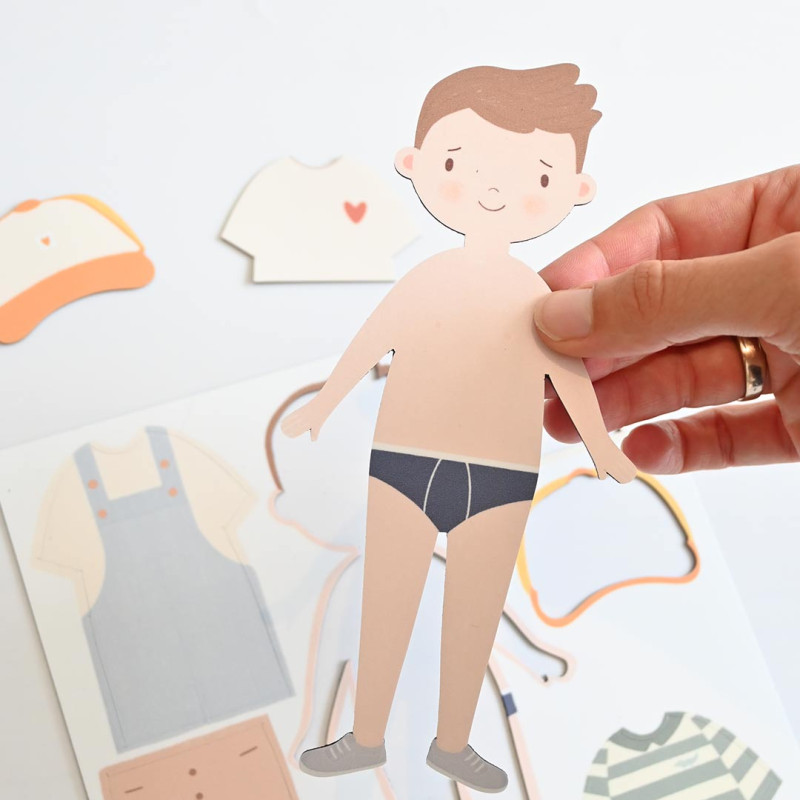 Magnetspiel Anziehen Junge Magnetspiel Anziehen Junge