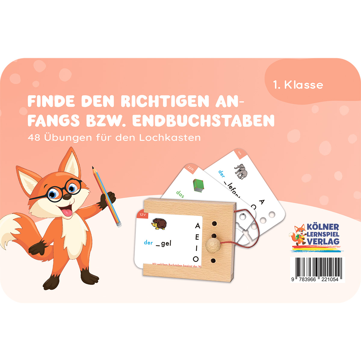 Lochkasten Kartensatz 6+ Finde den Anfangs- und Endbuchstaben Lochkasten Kartensatz 6+ Finde den Anfangs- und Endbuchstaben