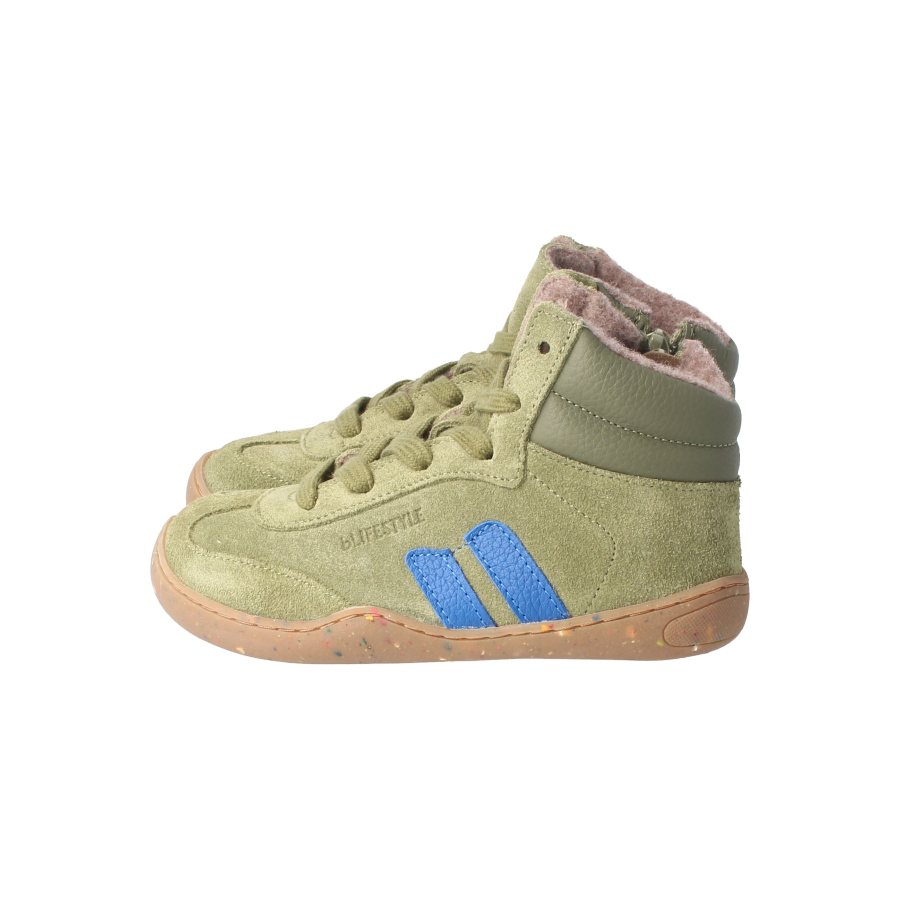 Barfußschuh wildbienenSTYLE khaki Wolle