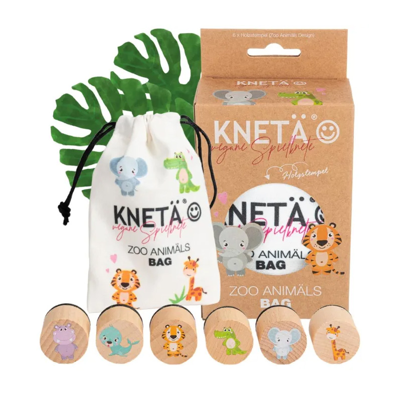 Holzstempel Set Zoo Animäls