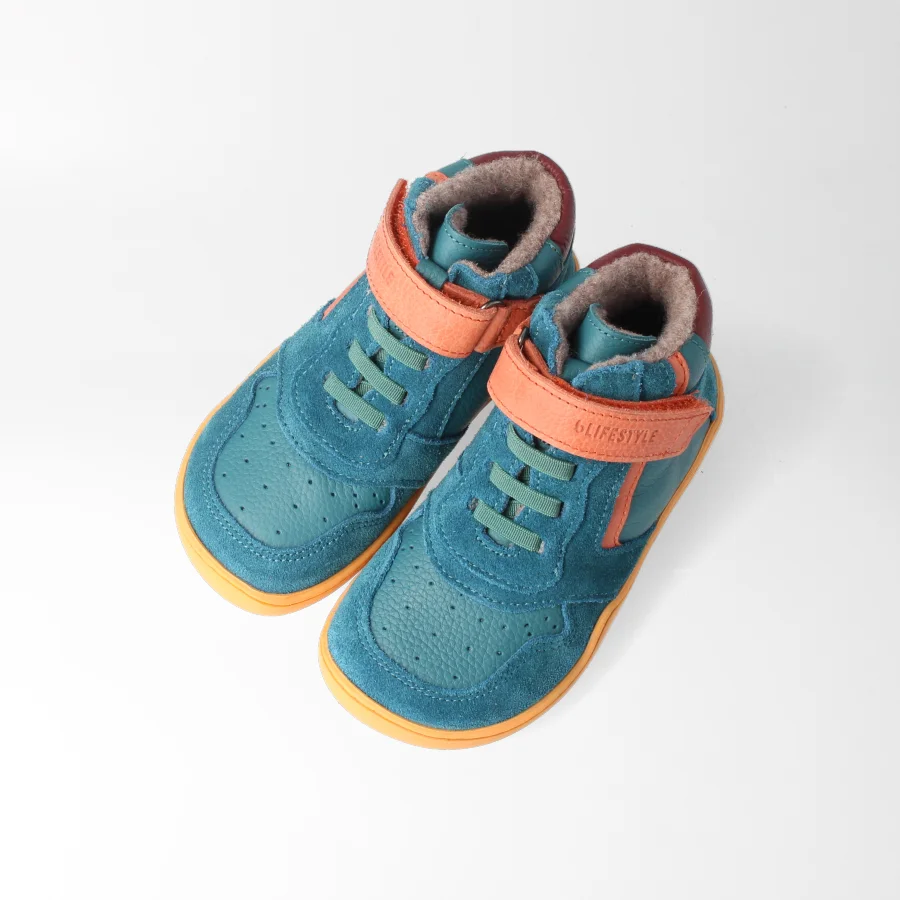 Winterschuh anurafroschSTYLE petrol Wolle Winterschuh anurafroschSTYLE petrol Wolle