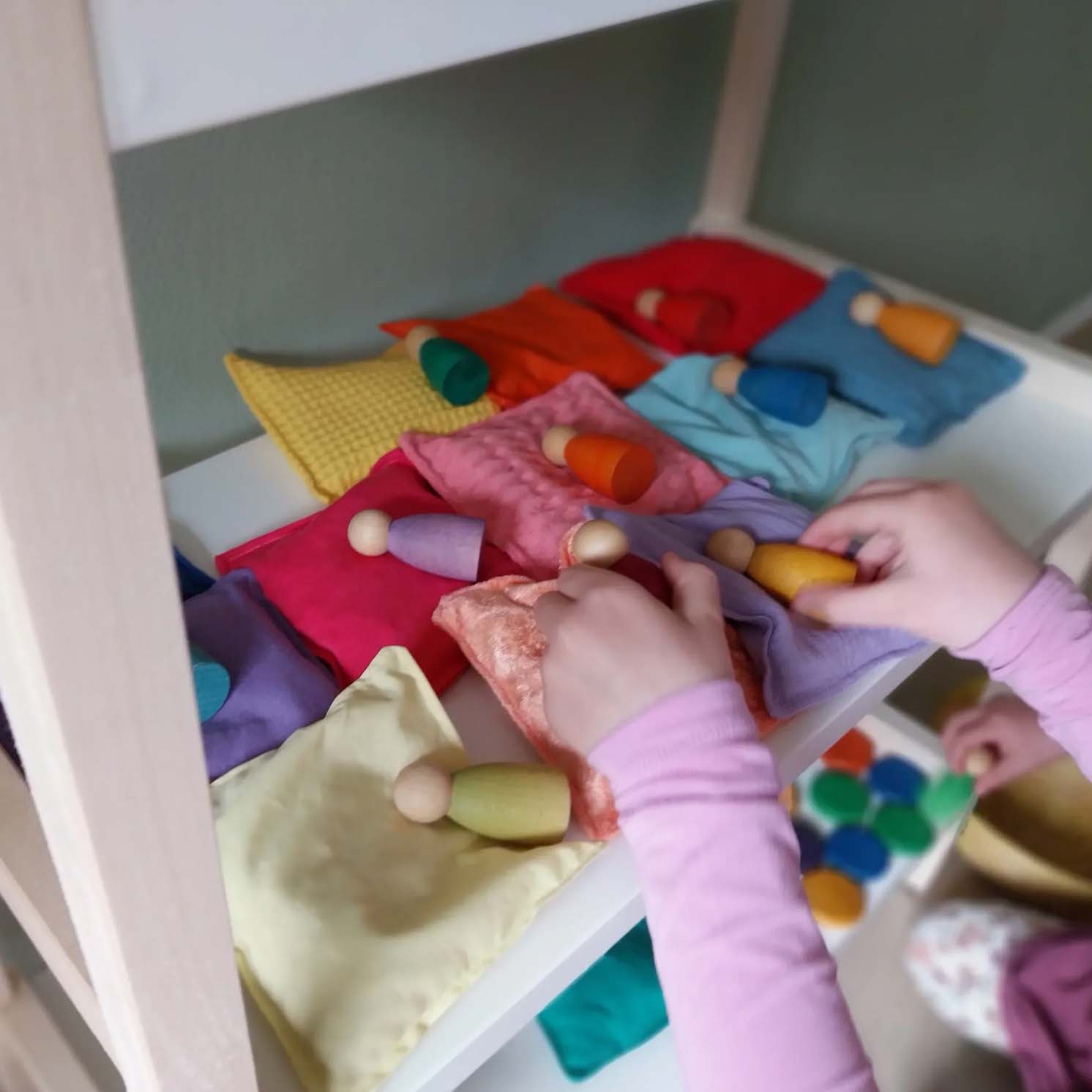 Sensorik Säckchen Pastell 6+1 Gratis