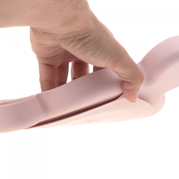 Instasale: Silikonteller mit Saugnapf Little Chums Mouse Rosa & Becher