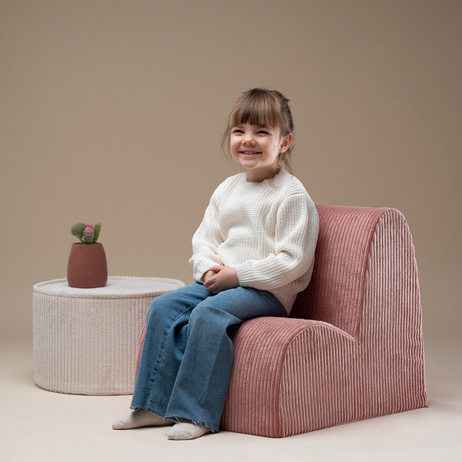 Cloud Chair Cord Pink Mousse Cloud Chair Cord Pink Mousse