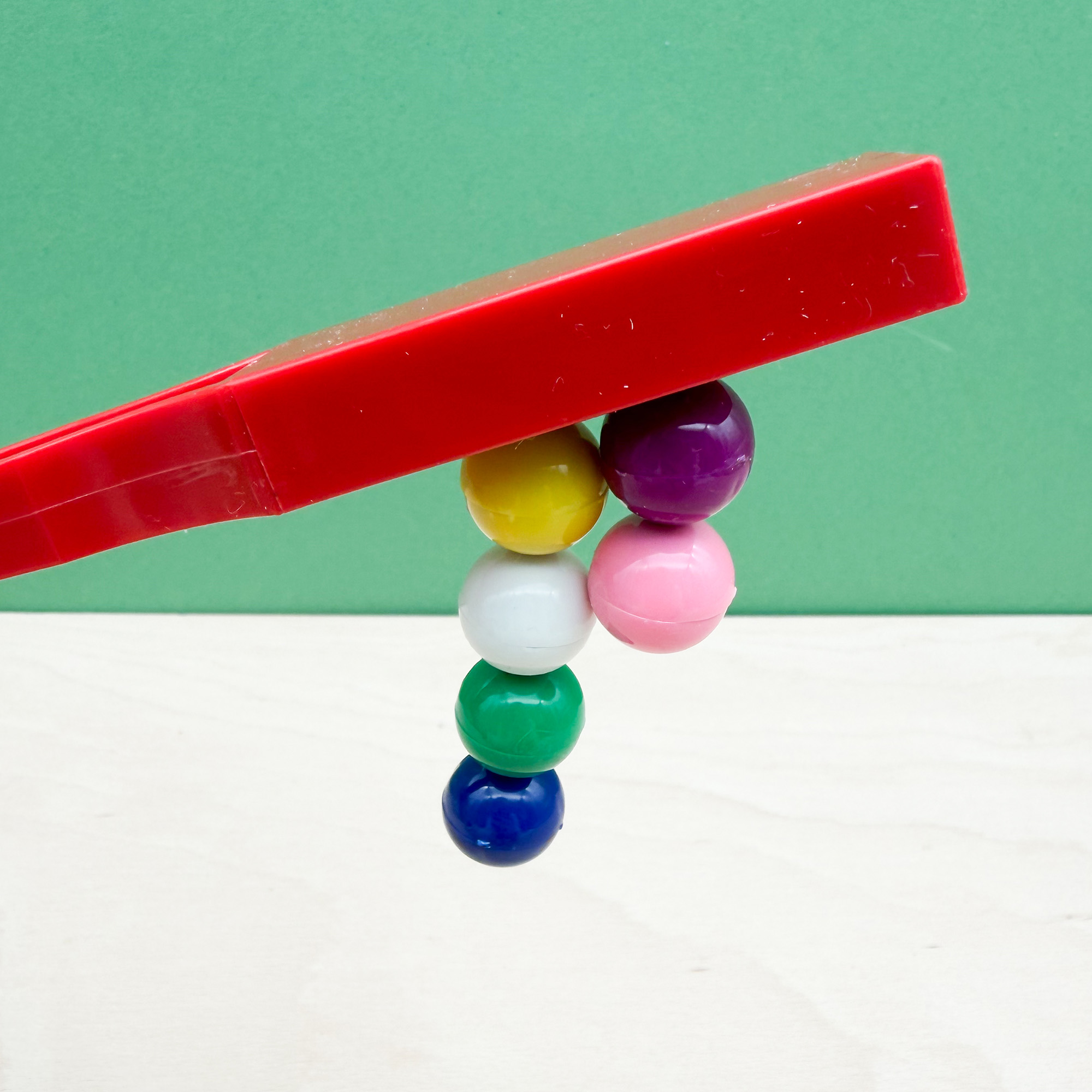 Magnetstab Set mit 20 Murmeln