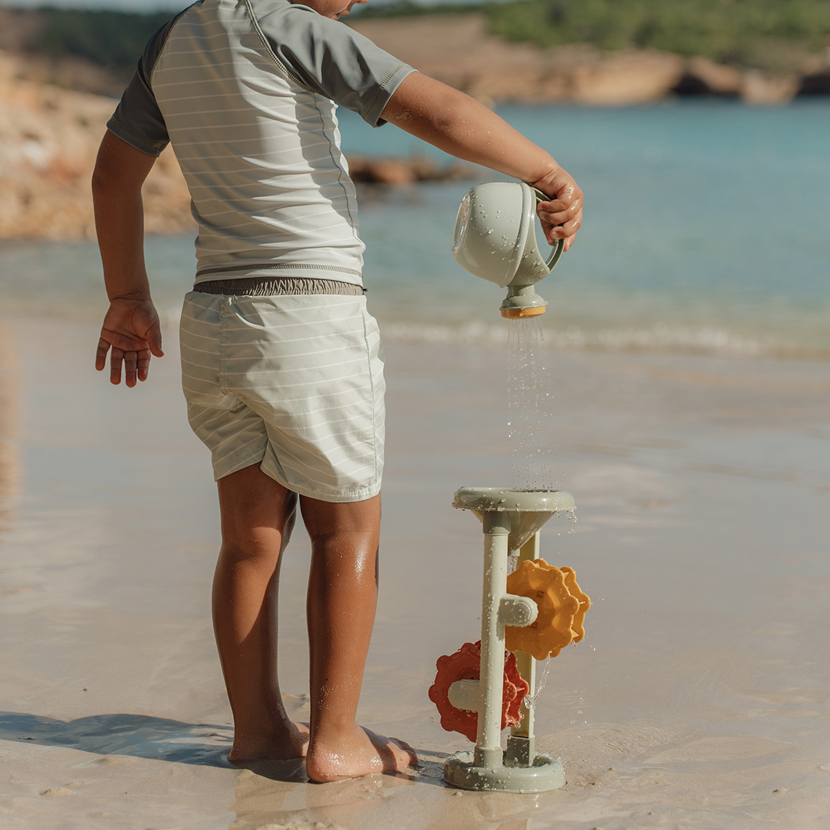 Sand- und Wassermühle Ocean Dreams Grün