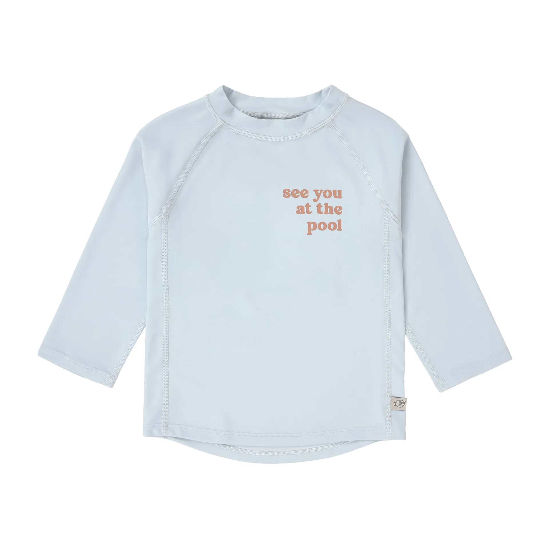 UV-Shirt langarm Pool Blau