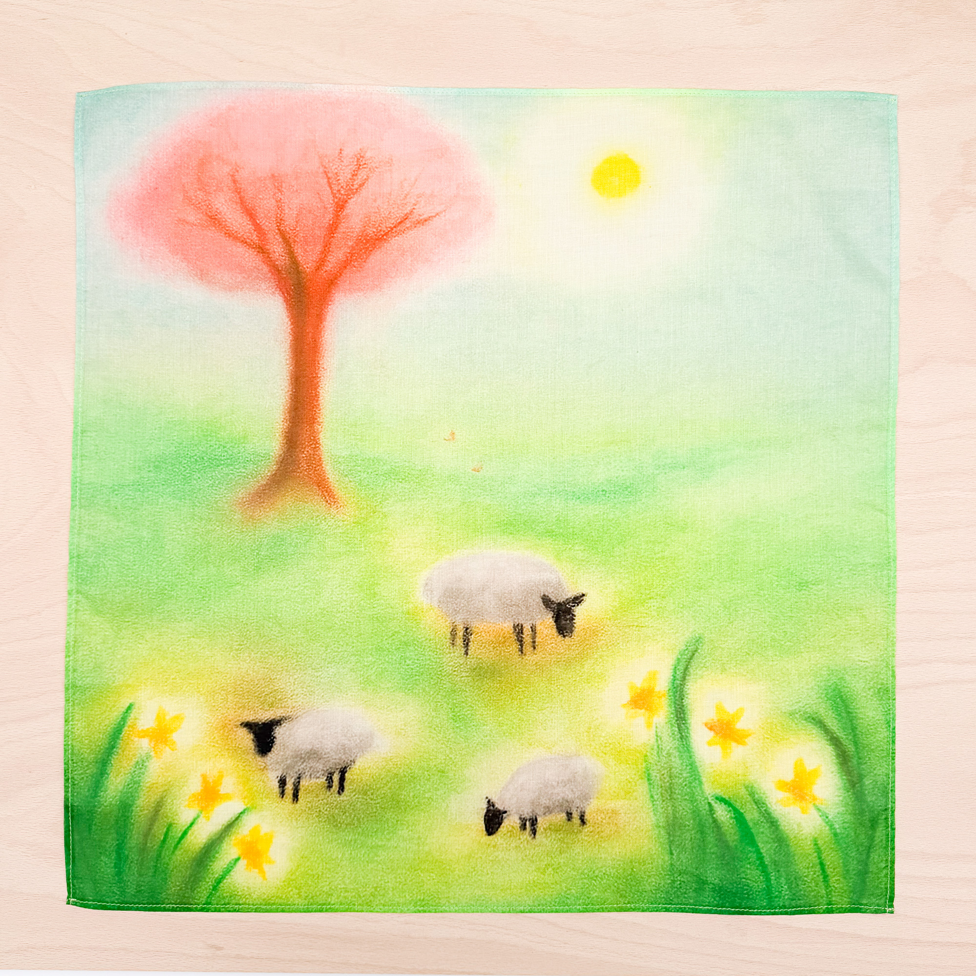 Spieltuch Weide 50 x 50 cm