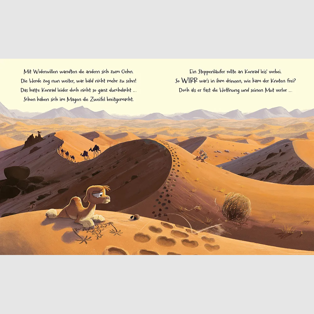 Das Kamel hat schlechte Laune Das Kamel hat schlechte Laune