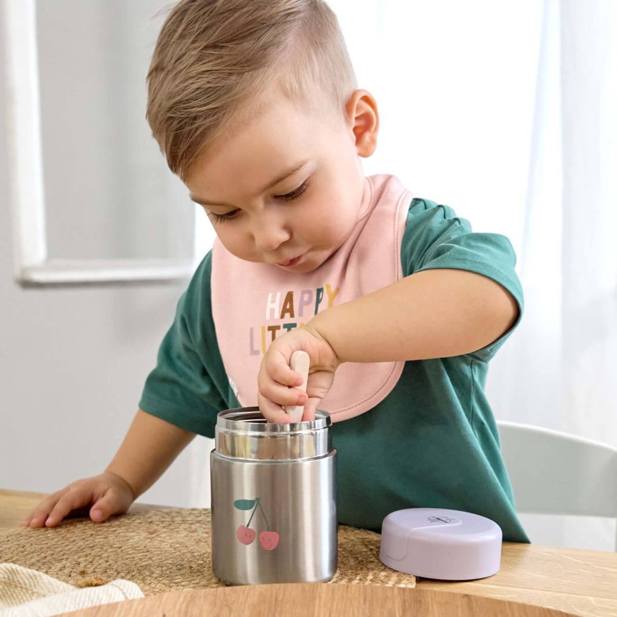 Thermo Lunchbox Happy Fruits Cherry Thermo Lunchbox Happy Fruits Cherry