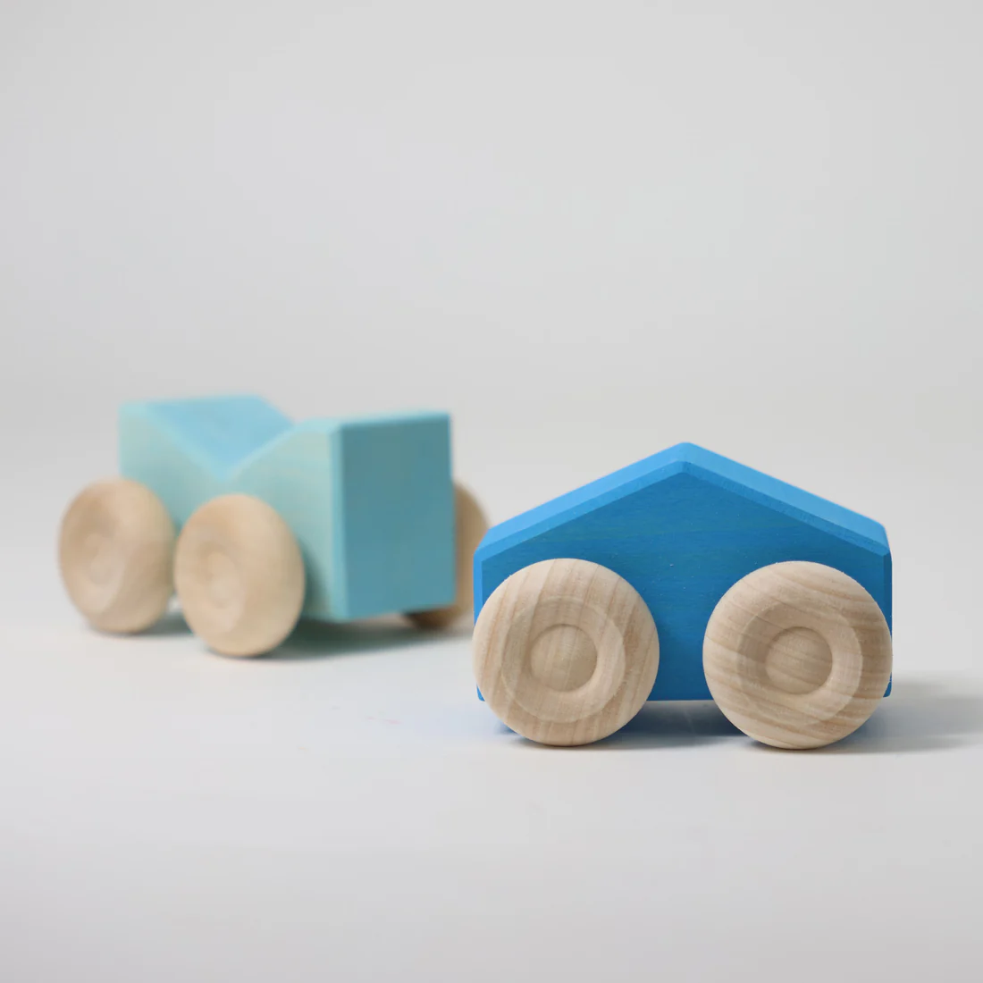 Stapel Autos Blau