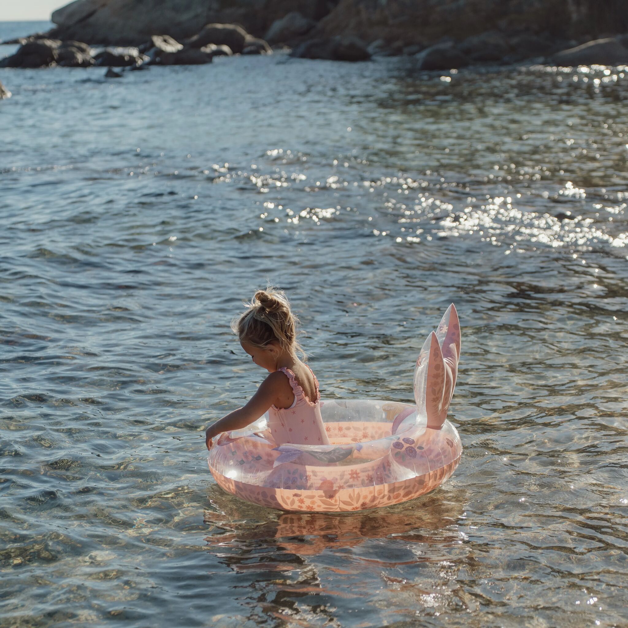 Schwimmreifen mit Flosse Dreamy Mermaid