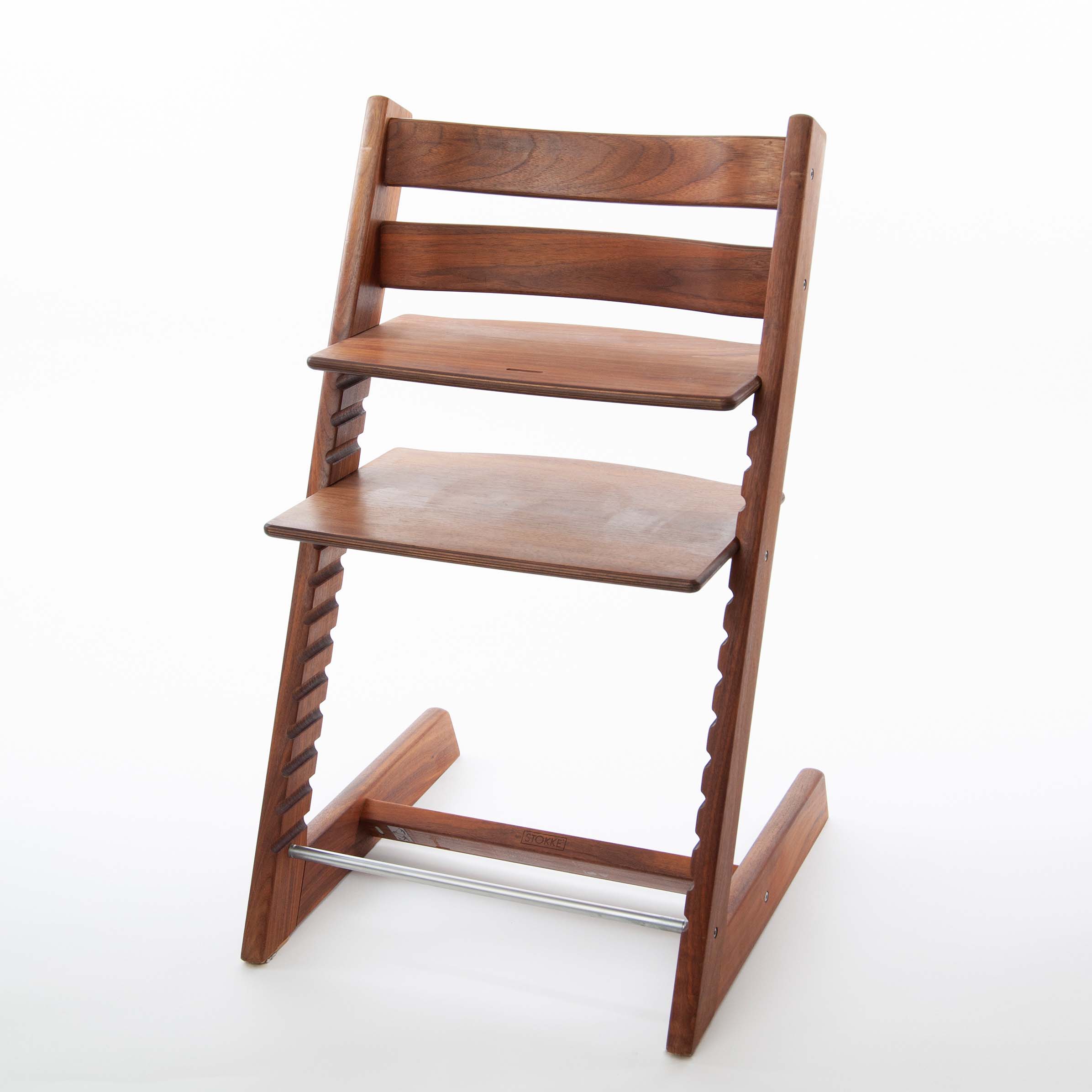 Hochstuhl Amerikanische Walnuss Hochstuhl Amerikanische Walnuss