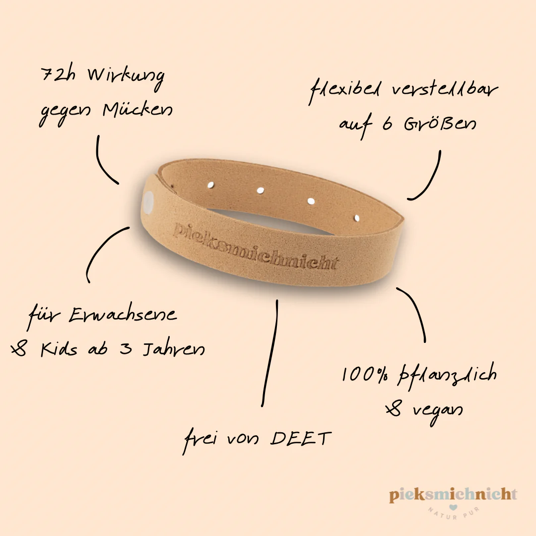 Anti-Mücken Armbänder 