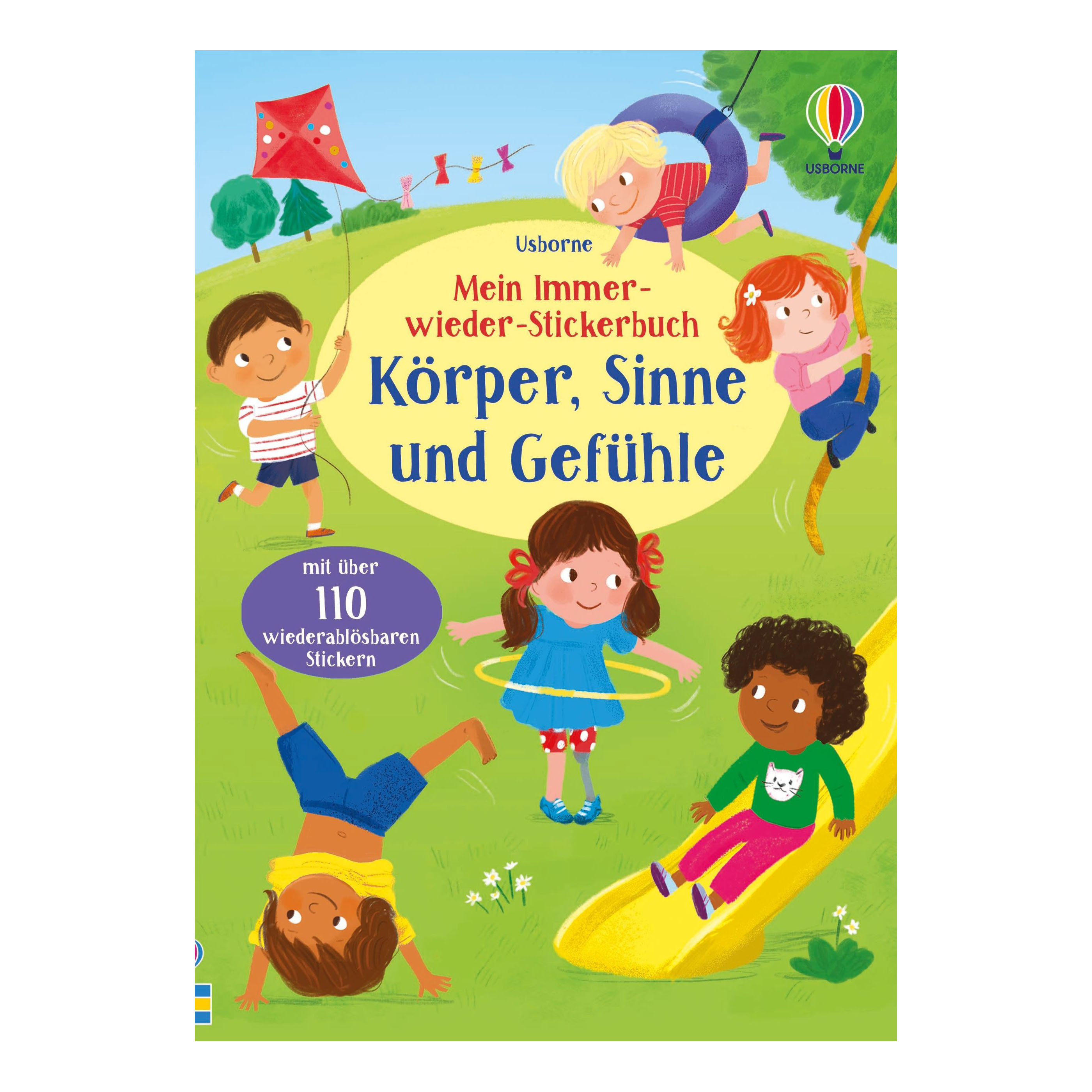 Mein Immer-wieder-Stickerbuch: Körper, Sinne und Gefühle