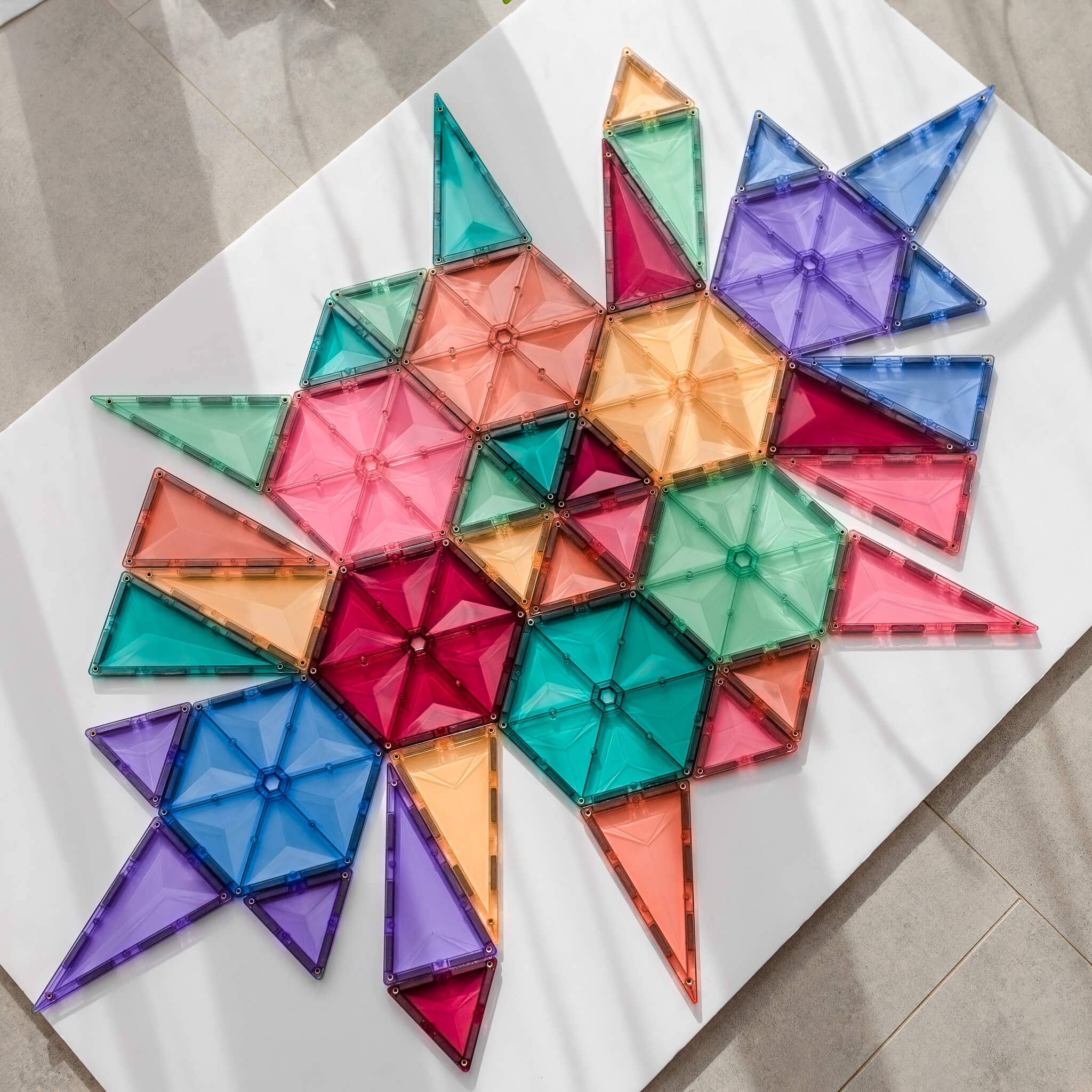 Magnetbausteine Pastel Geometry Pack 40tlg. Magnetbausteine Pastel Geometry Pack 40tlg.