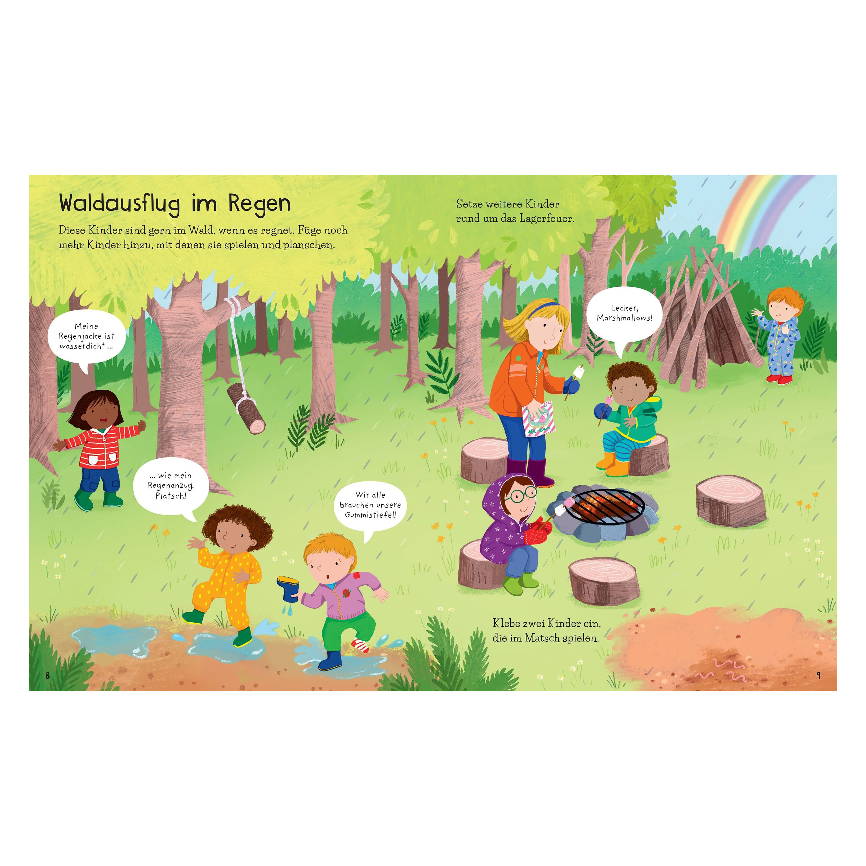 Mein erstes Stickerbuch: Ich ziehe mich an