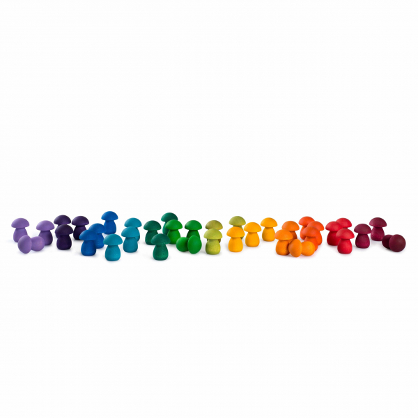 Mandala Rainbow Mushrooms Einzelstück Mandala Rainbow Mushrooms Einzelstück