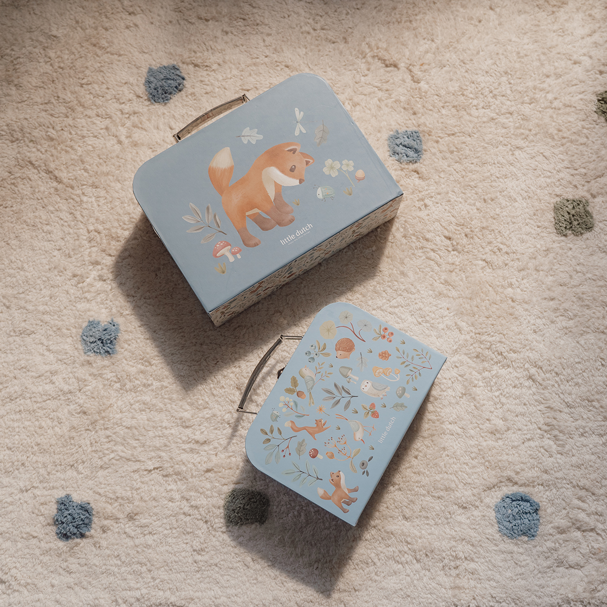 Kofferset Forest Friends Blau Kofferset Forest Friends Blau