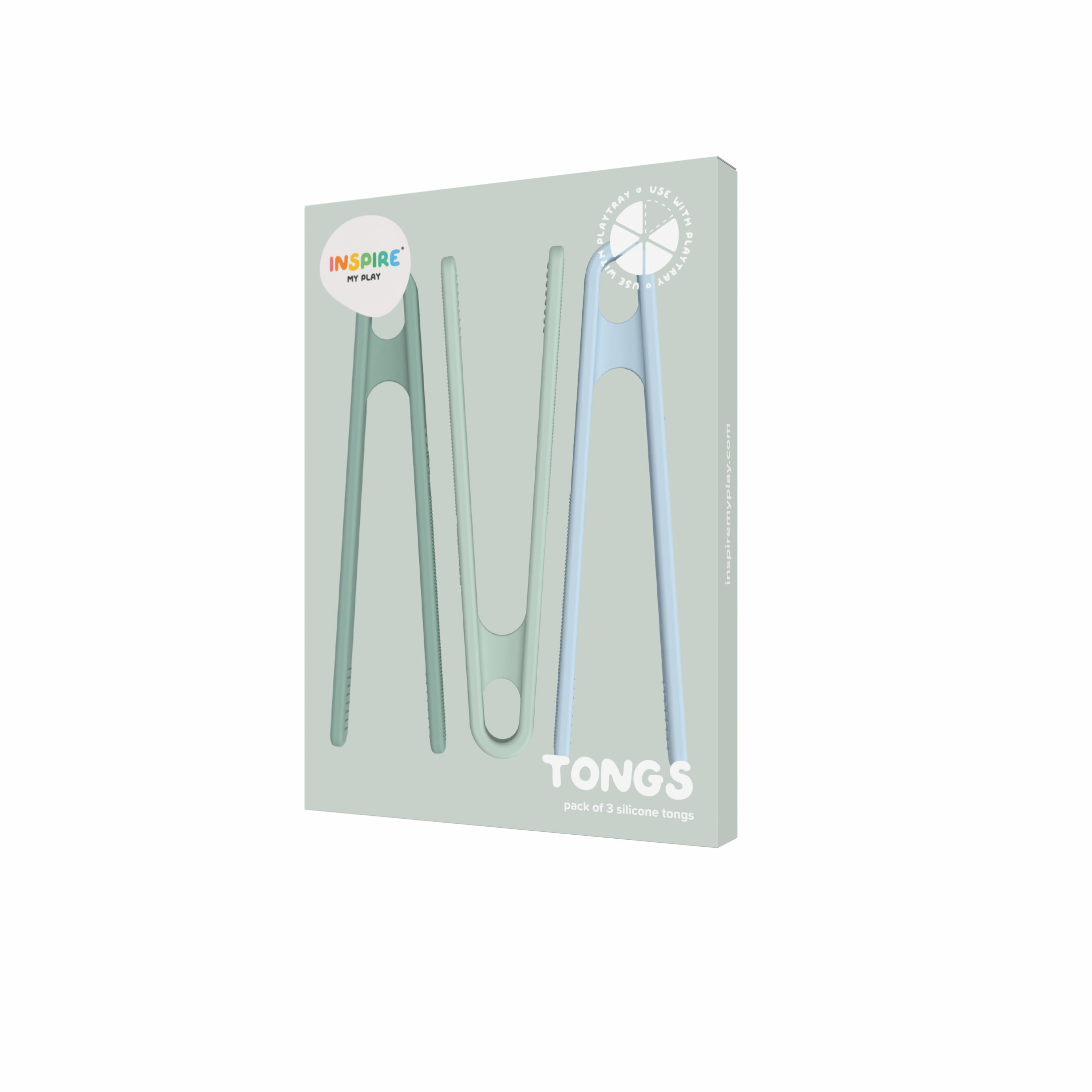 Zangen Set Grün / Blau Pastell