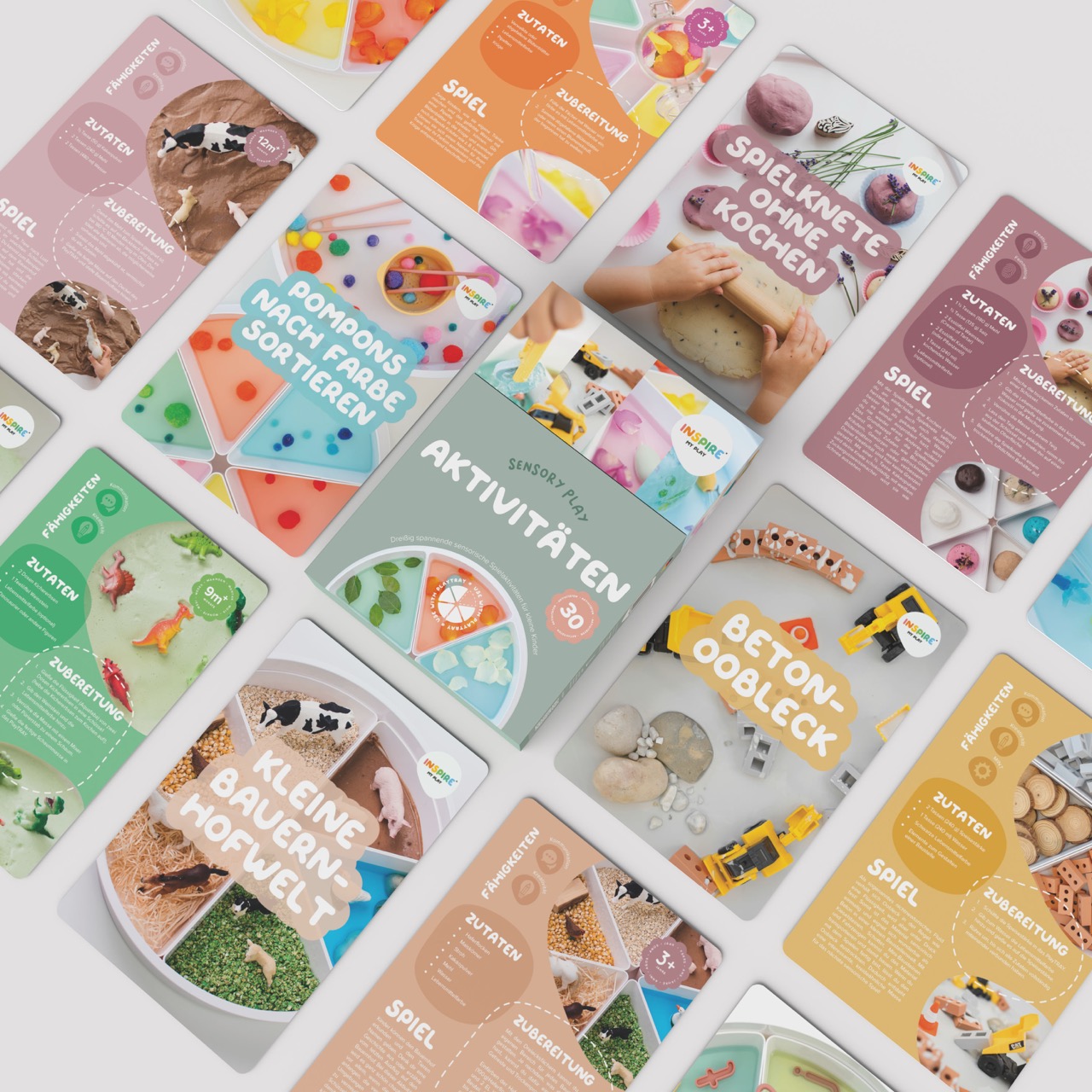 Aktivitäten Karten Deutsch