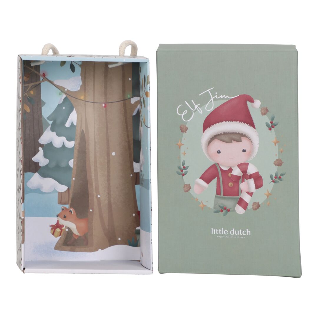 Kuschelpuppe Weihnachten Jim