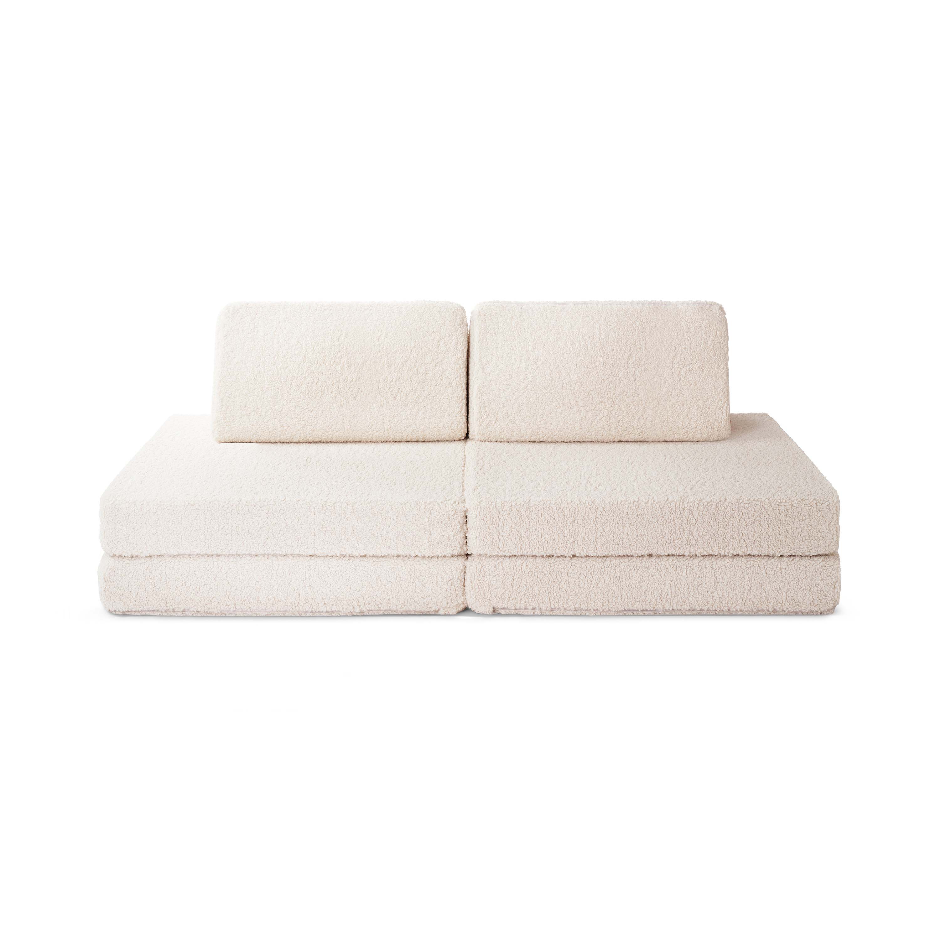 Mini Spielsofa Teddy Beige Mini Spielsofa Teddy Beige