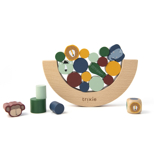 Balancierspiel Tiere Holz