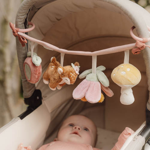 Kinderwagenkette Fairy Garden | Rosa | SW30336.3