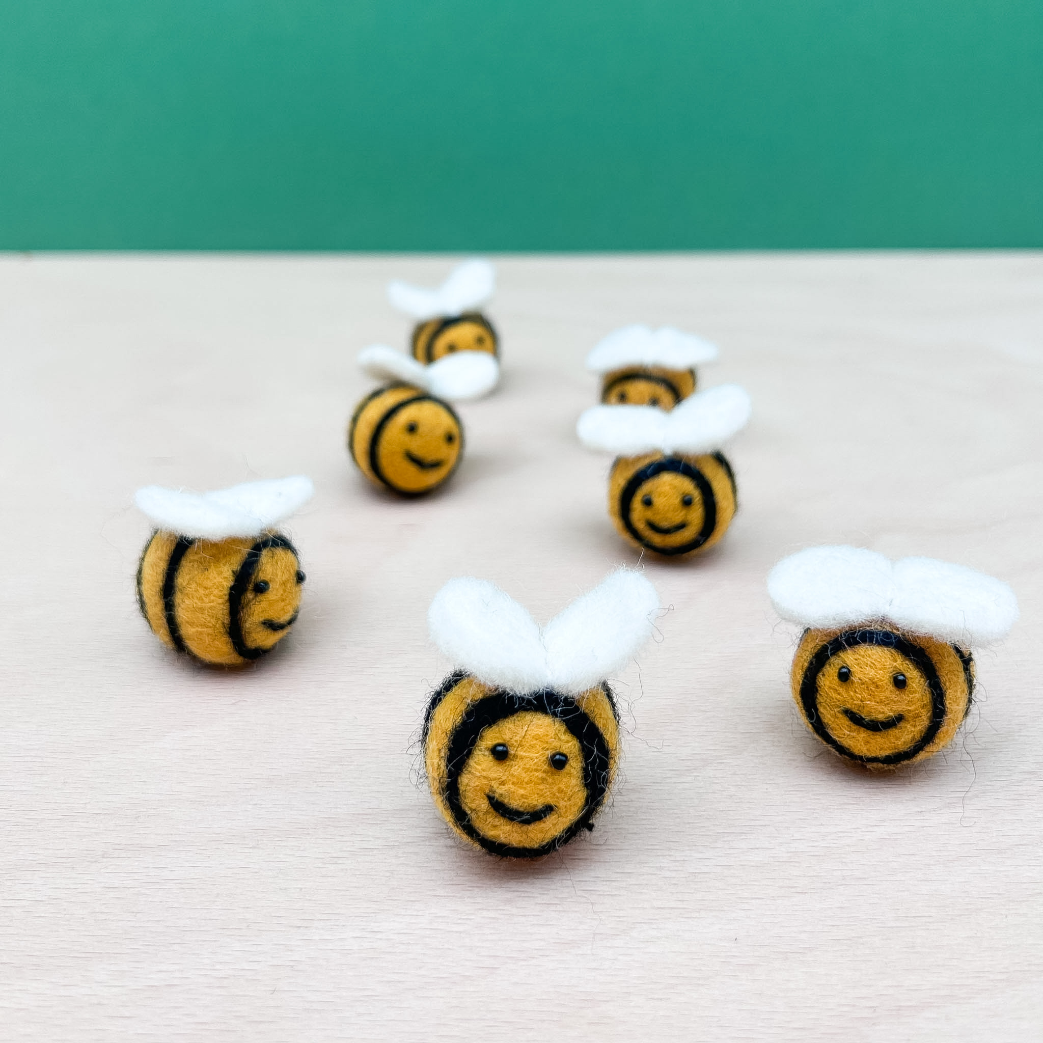 Filzbienen Einzelstück