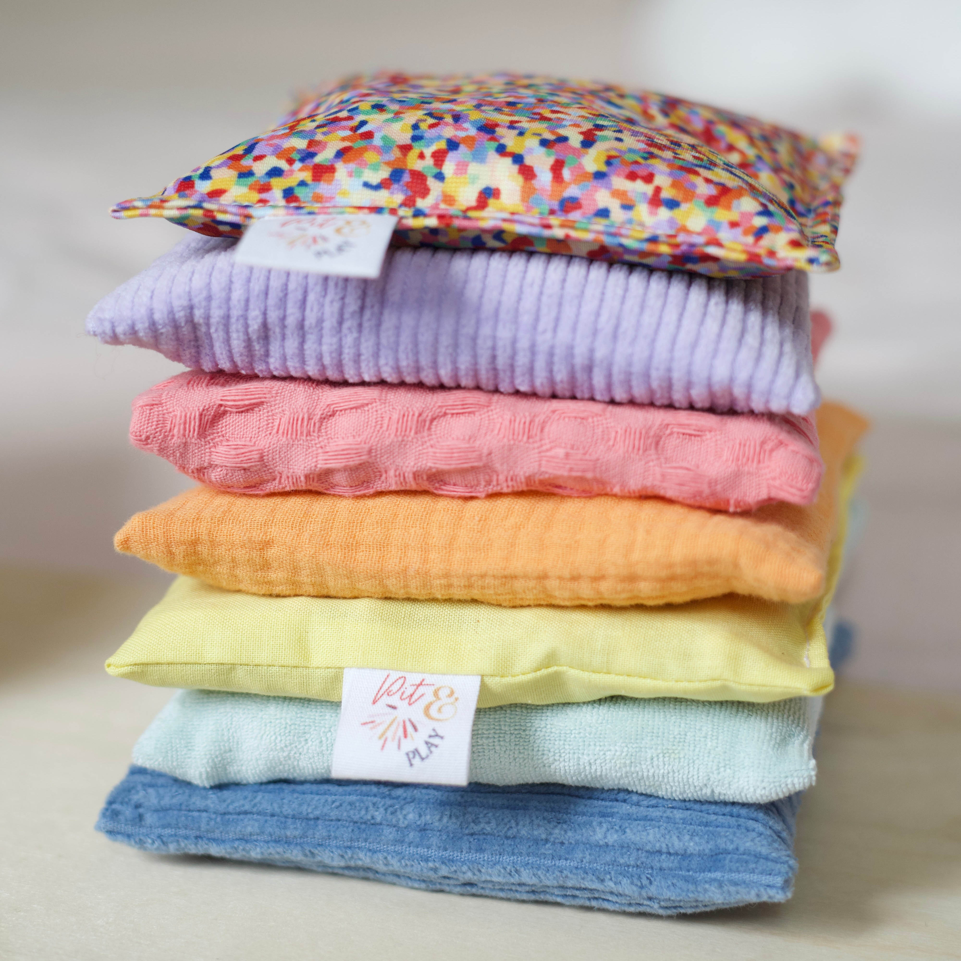 Sensorik Säckchen Pastell 6+1 Gratis