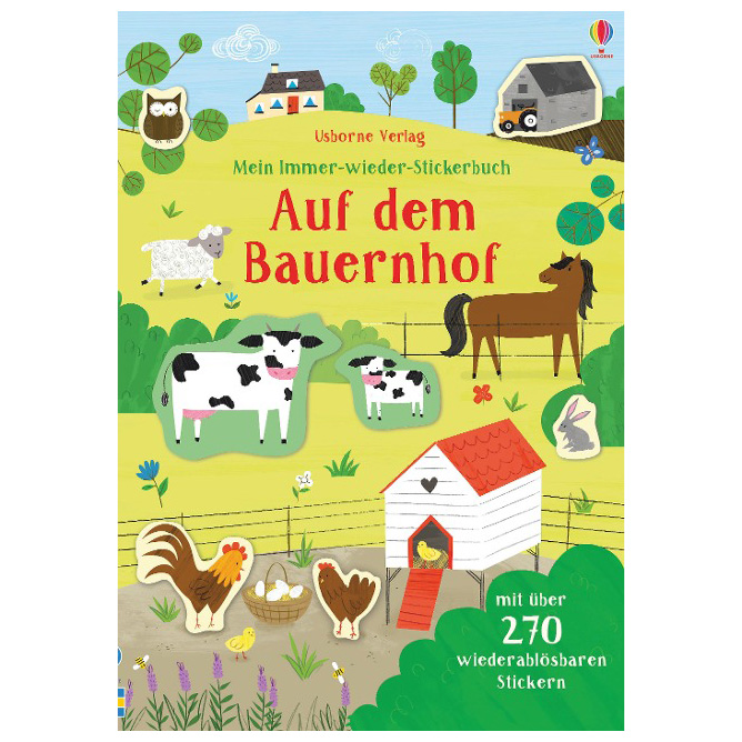 Mein Immer-wieder-Stickerbuch Bauernhof