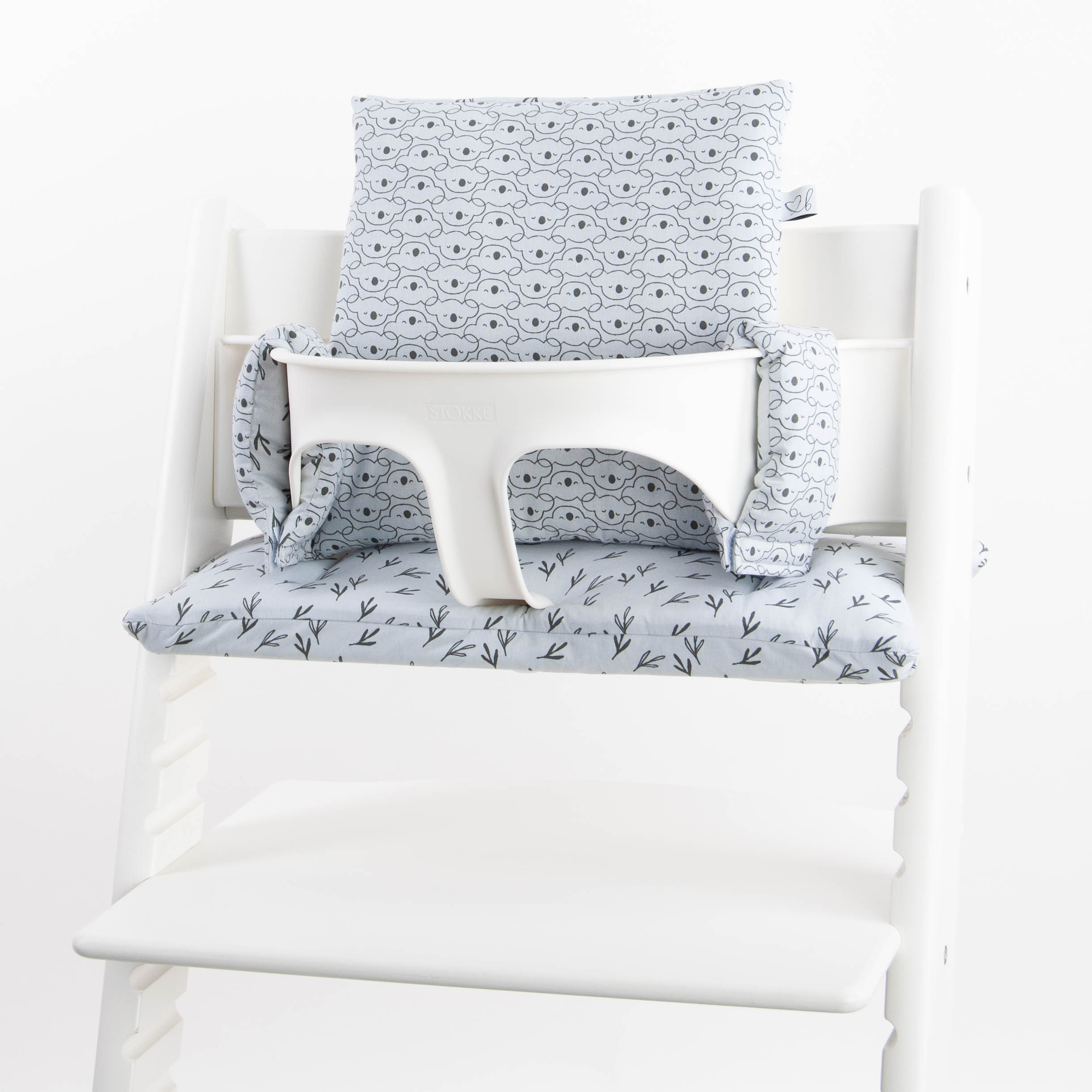 Sitzkissen Set wendbar Grey Sleepy Koala Sitzkissen Set wendbar Grey Sleepy Koala