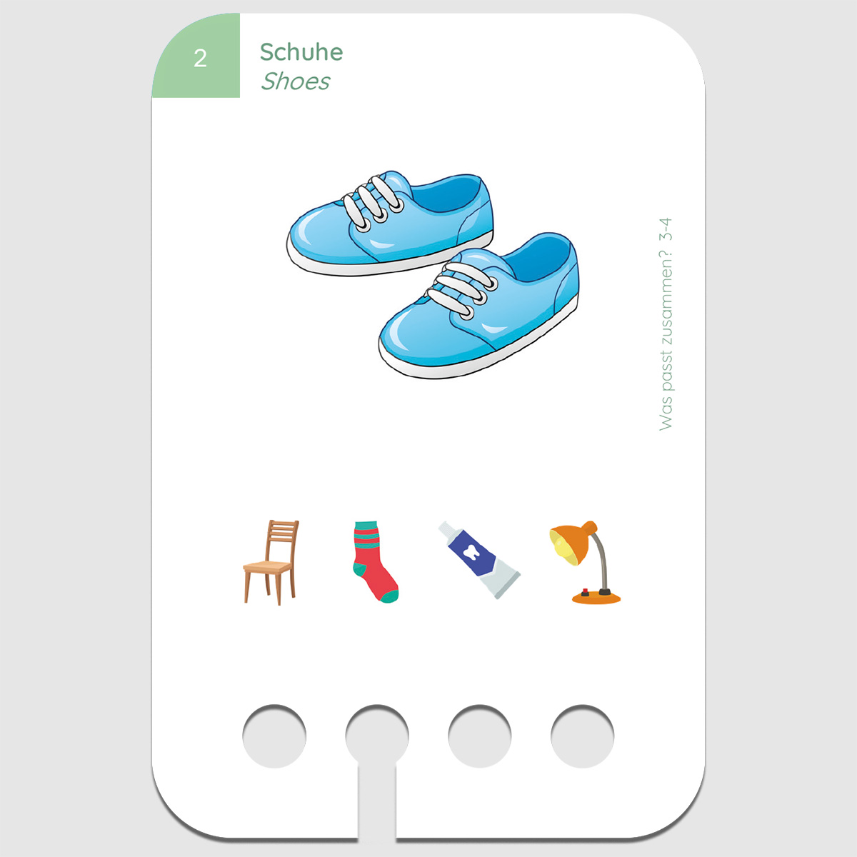 Lochkasten Kartensatz 3-4 Was passt zusammen? Lochkasten Kartensatz 3-4 Was passt zusammen?