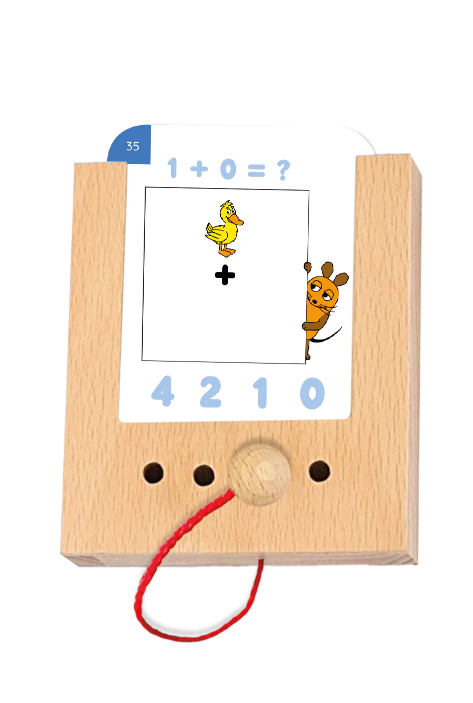 Lochkasten Kartensatz Erstes Rechnen mit der Maus 5-6 Lochkasten Kartensatz Erstes Rechnen mit der Maus 5-6