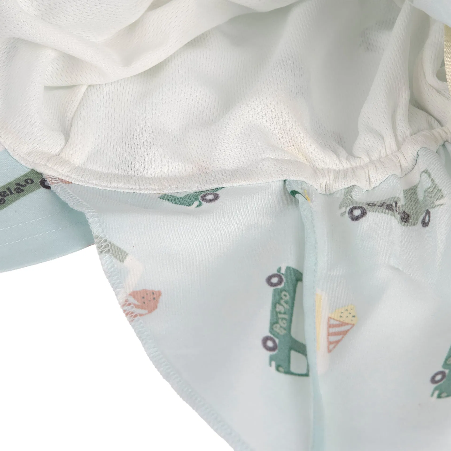 UV-Sonnenhut Eiswagen Blau