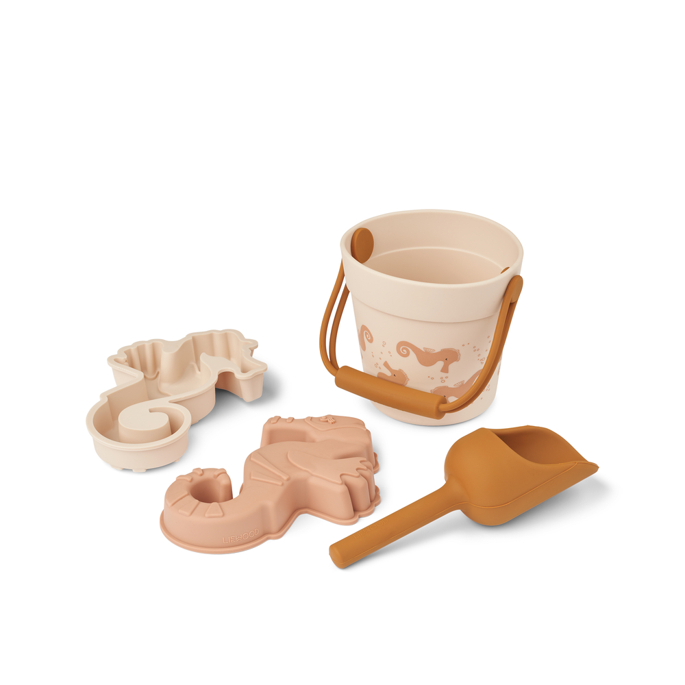 Sandspielzeug Set Kit Mini Seahorse / Apple blossom