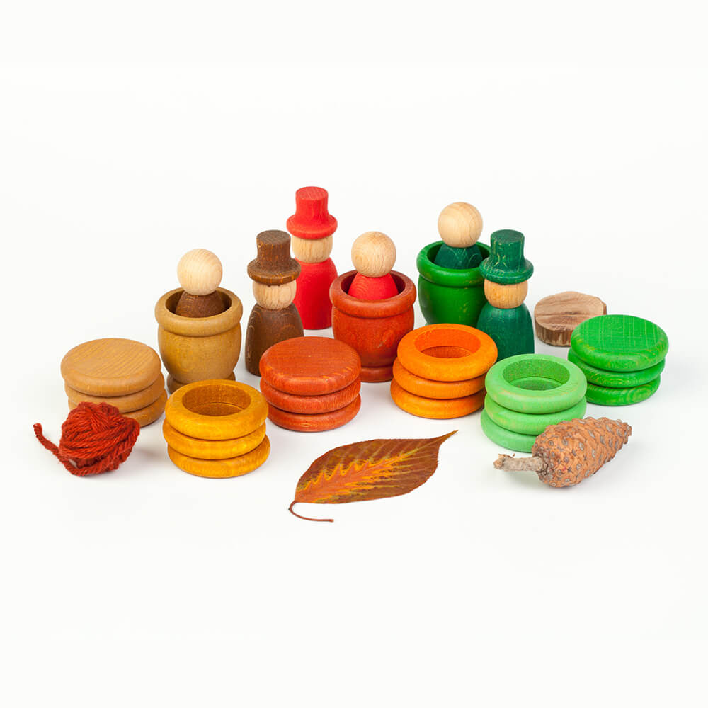 Holzspielzeug Set Aguamarina Autumn Holzspielzeug Set Aguamarina Autumn