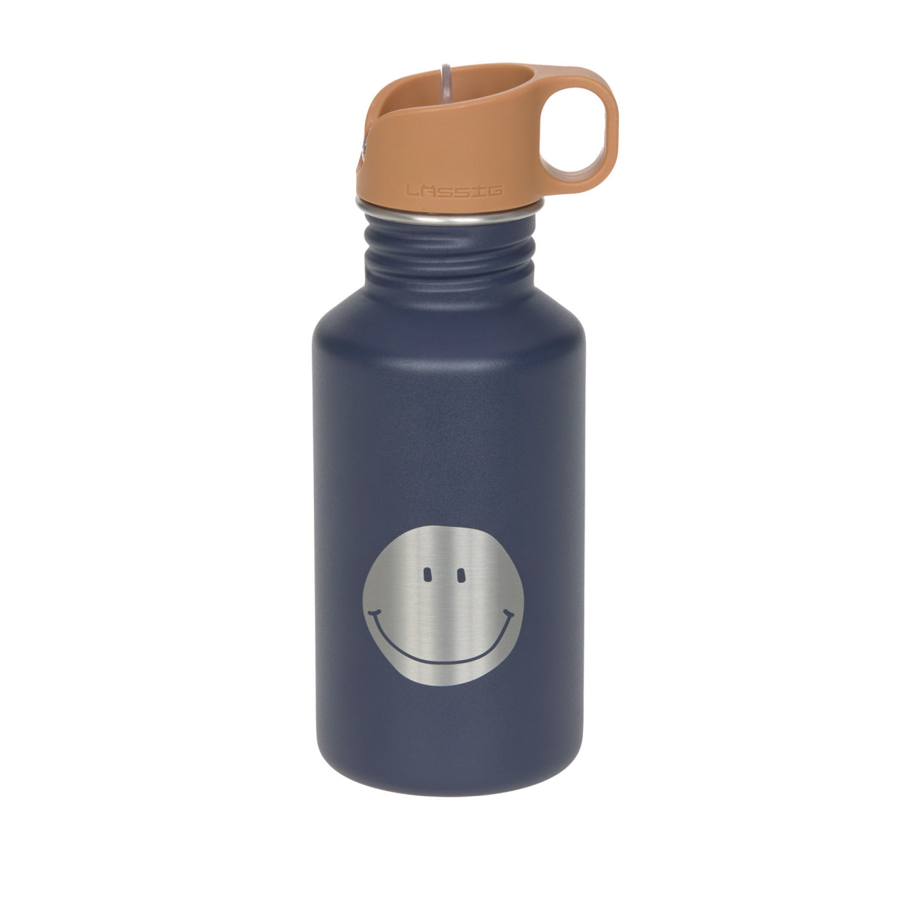 Edelstahl Trinkflasche Little Gang 500ml Smile Blau Edelstahl Trinkflasche Little Gang 500ml Smile Blau