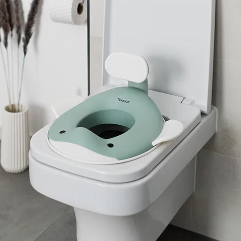 Toilettenaufsatz Wal Aquamarin