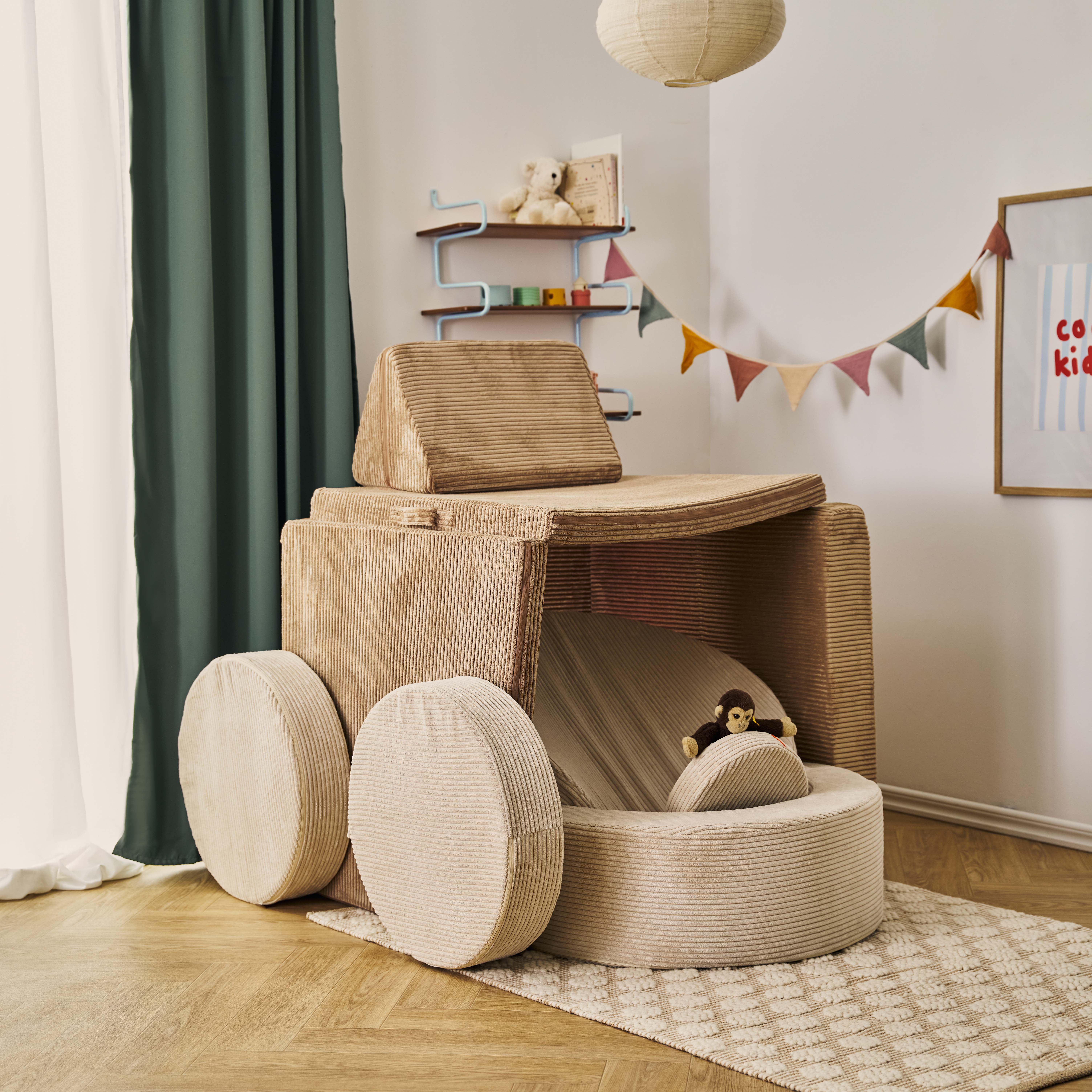 Donut Cord Creme Beige