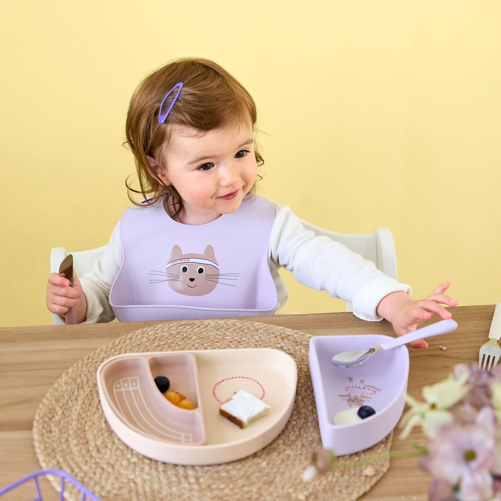 Menü Teller Set Tiny Team Cat