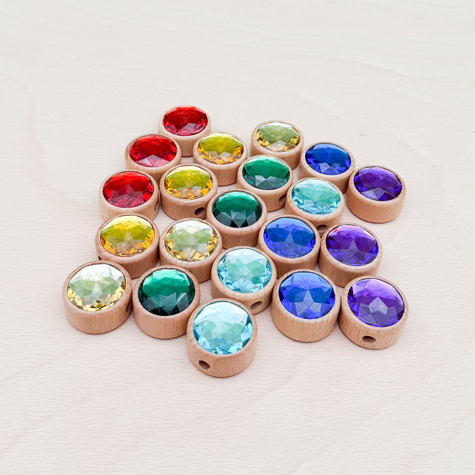 Fädelperlen Diamanten 53tlg.