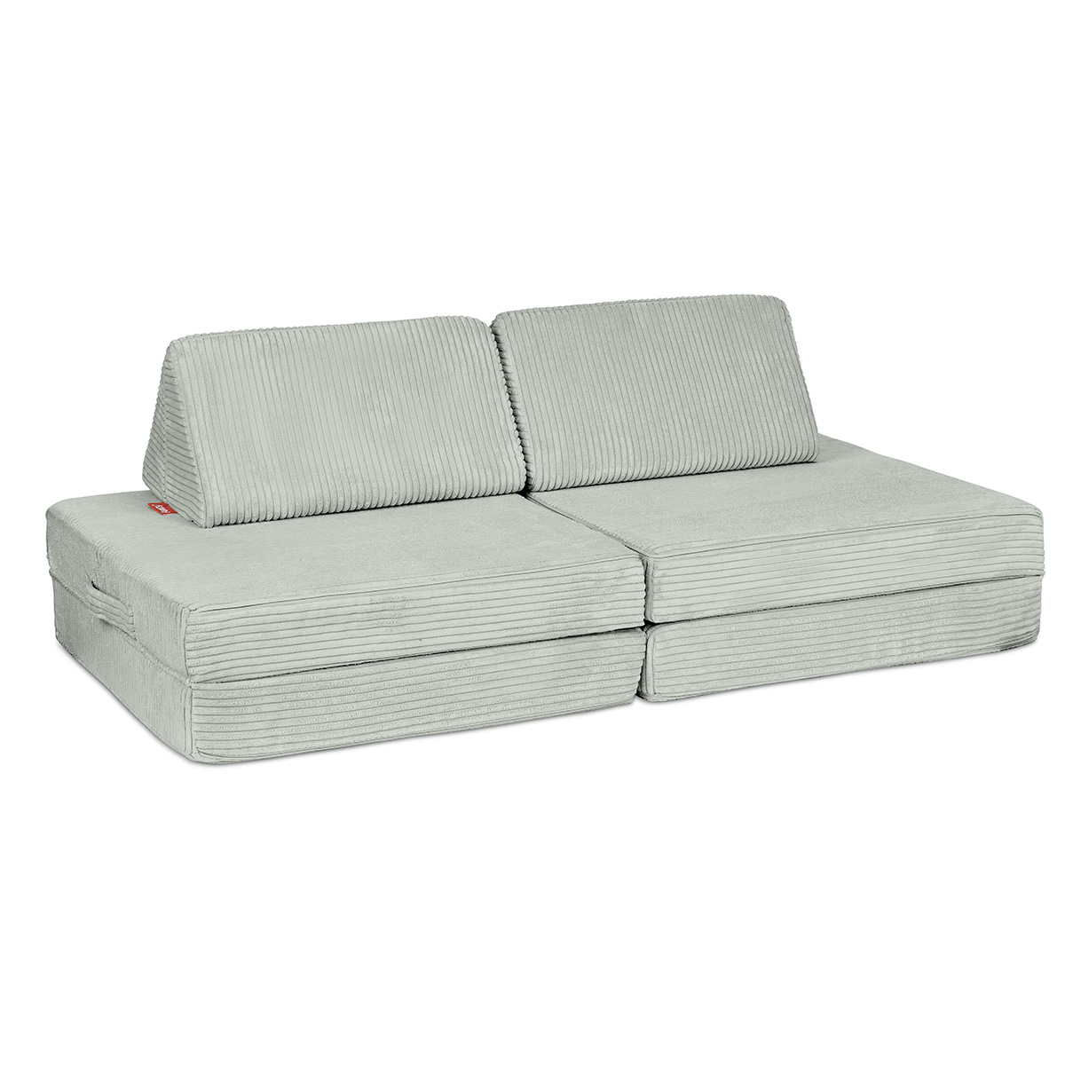 Mini Spielsofa Cord Salbei Grün Mini Spielsofa Cord Salbei Grün
