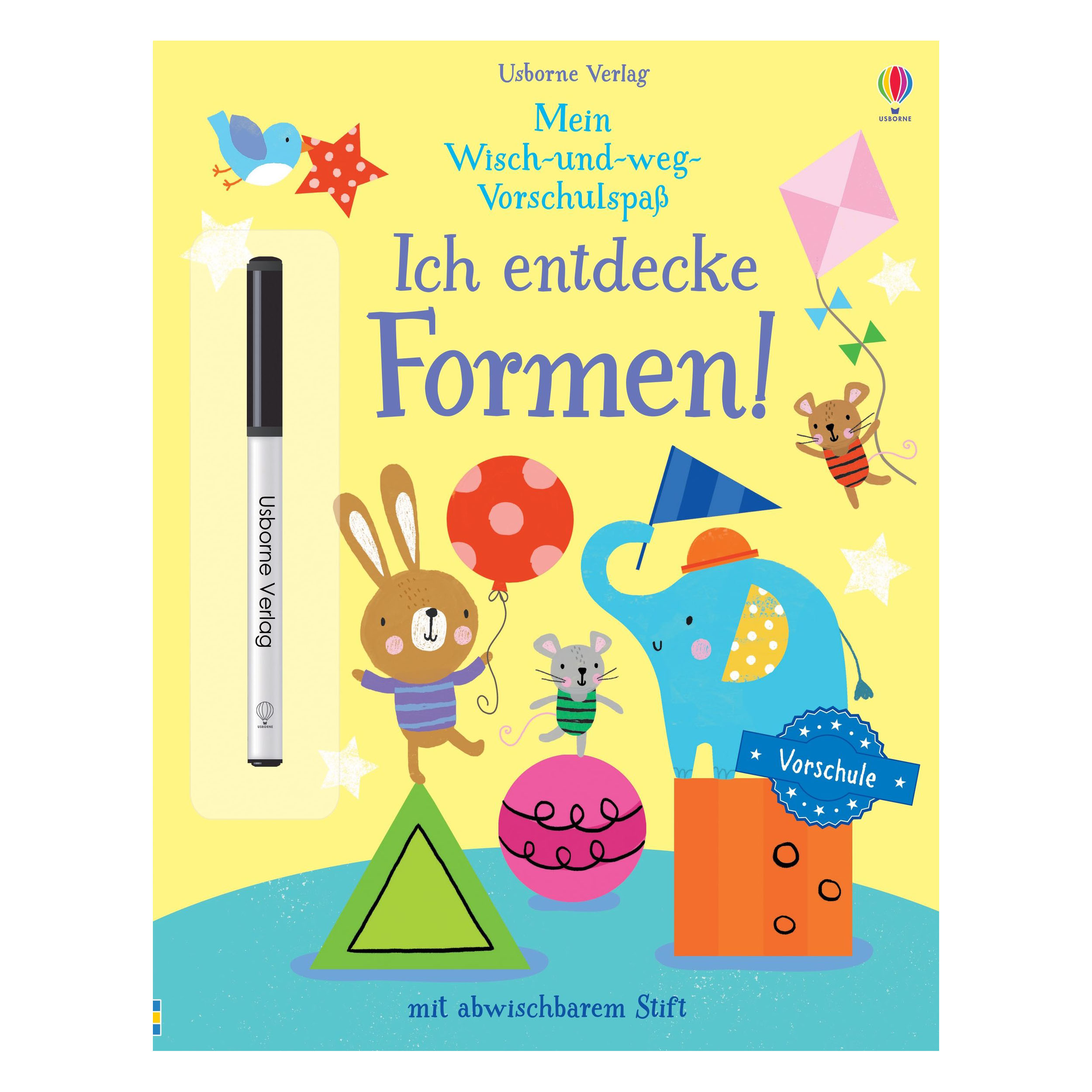 Mein Wisch-und-Weg Buch: Ich entdecke Formen!