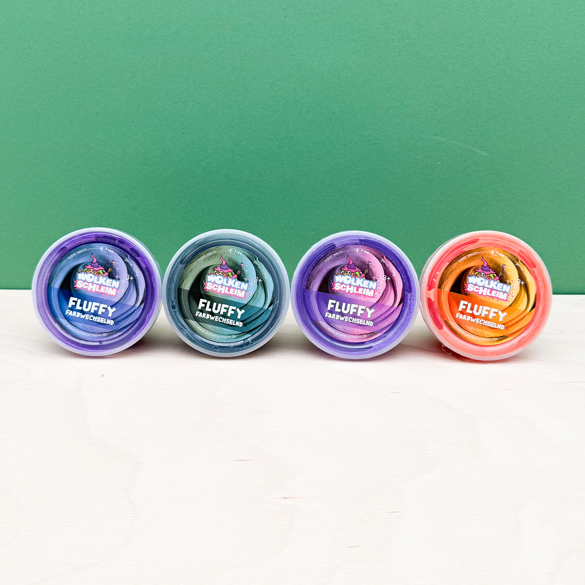 Wolkenschleim Fluffy Farbwechselnd 70g