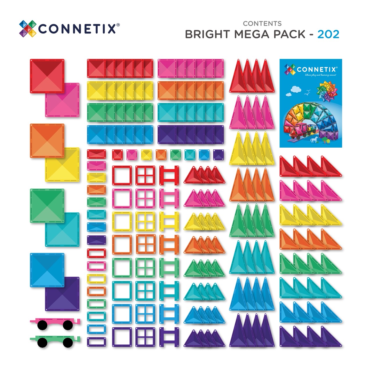 Mega Pack Bright 202tlg.
